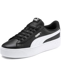 puma vikky stacked l white