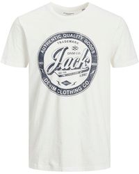 HERREN Hemden & T-Shirts Casual Jack & Jones T-Shirt Dunkelblau M Rabatt 54 % 