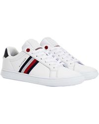 tommy hilfiger sneakers mens white