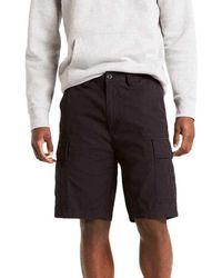 black levi shorts mens