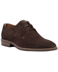 tommy hilfiger suede derby shoes