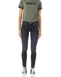 Hurley Oceancare Mary High Waist Jeans in Gray | Lyst