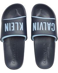 mens calvin klein sliders