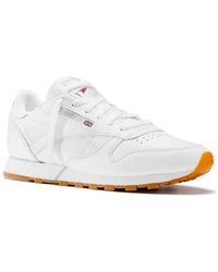 Reebok Classic Leather Sneakers for Women - Up to 65% off at Lyst.com