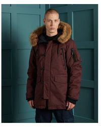 superdry harbour dock parka