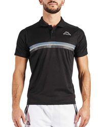KAPPA Polo-Shirt Manches Longues Coton T-Shirt Golfshirt Polo 