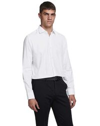 Jack & Jones Bla Royal Long Sleeve Shirt - White