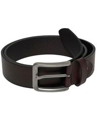 Only & Sons Charlton Leather Belt - Black