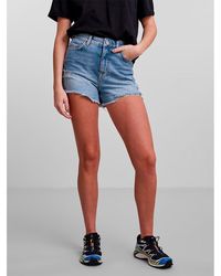 Pieces Jean and denim shorts for Women | Online Sale up to 48% off | Lyst