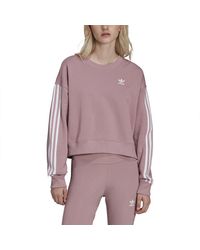 Adidas Purple Sweatshirts for Women - Up to 53% off | Lyst