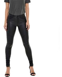 Only Onlroyal HW Skinny Coated Pnt Pantalones para Mujer