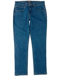 RRP $99.99 NWT Size 32 Men's Billabong Straight Fifty Tobacco Jeans