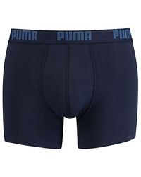 Puma boxer shorts, 2 packs of 2, black - Lufthansa WorldShop
