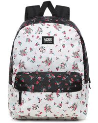 vans realm classic botanical ditsy backpack