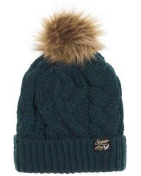 superdry arizona cable beanie