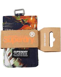 Superdry Fabric Card Wallet in Black for Men - Save 20% | Lyst