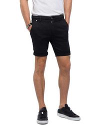 mens replay denim shorts