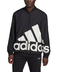 adidas Adidas Vocal Woven Half-zip Windbreaker Jacket for Men