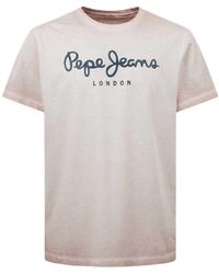 Pepe Jeans West Sir New Short Sleeve T-shirt - Multicolor