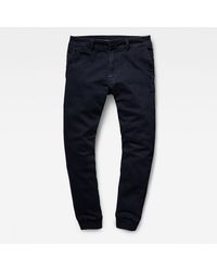 g star bronson straight tapered cuffed