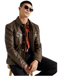 Superdry Leather jackets for Men | Online Sale up to 50% off | Lyst