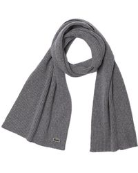 Lacoste Re0058-00 Scarf - Gray