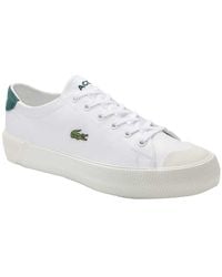 lacoste sneakers white