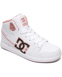 dc high top shoes womens