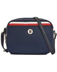 tommy hilfiger monogram crossover bag