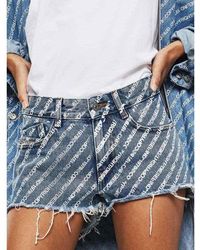 diesel denim shorts womens