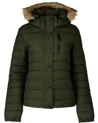 superdry classic faux fur fuji jacket