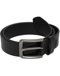 Only & Sons Charlton Leather Belt - Black