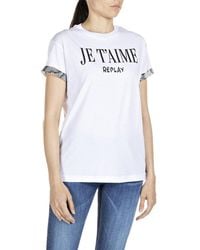 Replay T-shirts for Women - Up to 66% off at Lyst.com