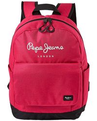 Casual Backpack Pepe Jeans Bitmat Yellow 