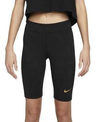 Nike Sportswear Leg-a-see Bike Shorts in Black | Lyst