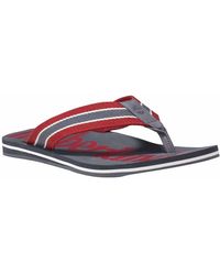 timberland mens leather flip flops