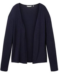Tom Tailor To Taior 1036778 Cardigan Woan - Blue