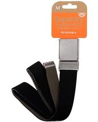 superdry canvas belt
