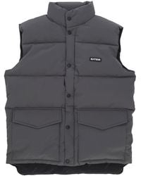 Iuter - Puff Vest Mouwloos Donsjack Voor Donkergrijs - Lyst