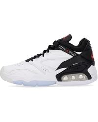 Nike - Point Lane Lage Herenschoen Asw Zwart/Universiteitsrood/Wit/Wolfgrijs - Lyst