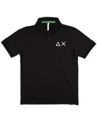 Sun 68 - Polo Big Logo A34112/11 Nero - Lyst