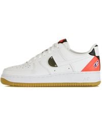 Nike - Air Force 1 '07 Lv8 Low Shoe//Bright Crimsom - Lyst