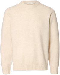 SELECTED - Knit Sweater Homme Rai Ls Knit Crewneck - Lyst