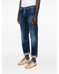 Dondup - Vaqueros Hombre Azul Con Retorcido - Lyst