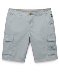 Napapijri - Short Et Bermuda Homme N-Horton Np0A4Hos G1X1 Vert Mil - Lyst