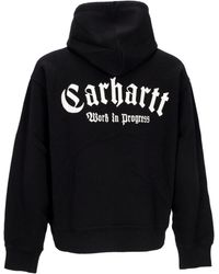 Carhartt - Only Script Hooded Sweatshirt - Lyst
