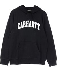 Carhartt - Sudadera Ligera Con Capucha Para Hombre Sudadera Universitaria Con Capucha Negro/Blanco - Lyst