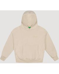 GARMENT WORKSHOP - Fleece Doppel-Baumwoll-Box Kapuze - Lyst