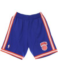 Mitchell &amp; Ness - Pantalones Cortos De Baloncesto Para Hombre Nba Swingman Shorts Hardwood Classics Neykni Colores Originales Del Equipo - Lyst