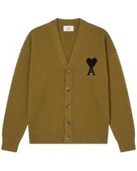 Ami Paris - Cardigan - Lyst